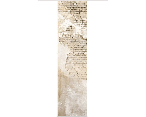 Flächenvorhang Wallona Digitaldruck beige 60x245 cm