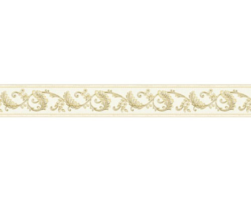 Selbstklebende PVC-Bordüre A.S. Creation Ornament creme-gold 5 m x 8 cm
