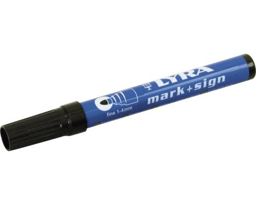 LYRA Graduate All Marker – 2 Mm, Schwarz, Wasserbasierte Tinte, Für Viele Oberflächen
