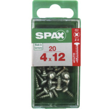 Spax Universalschrauben 4 x 12 Millimeter, 20 Stück im Paket