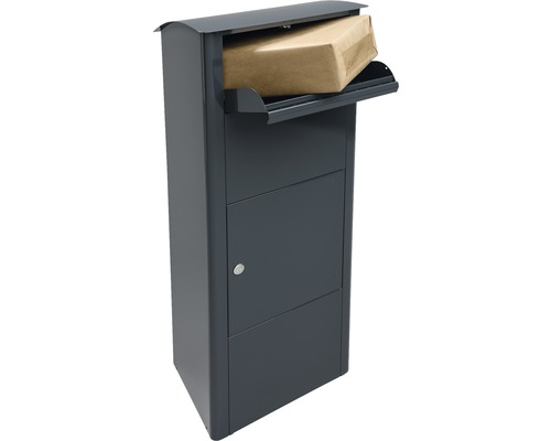 Paketbriefkasten mit Paket