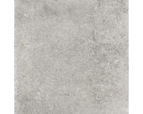 Feinsteinzeug Bodenfliese Country Grey 60x60 cm grau matt rektifiziert