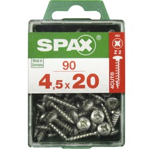 Spax Schrauben 4,5 x 20 mm, 90 Stück in einer Packung