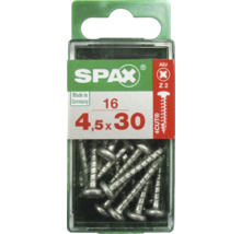 Spax Universalschrauben 4,5x30 mm, Packung mit 16 Stück