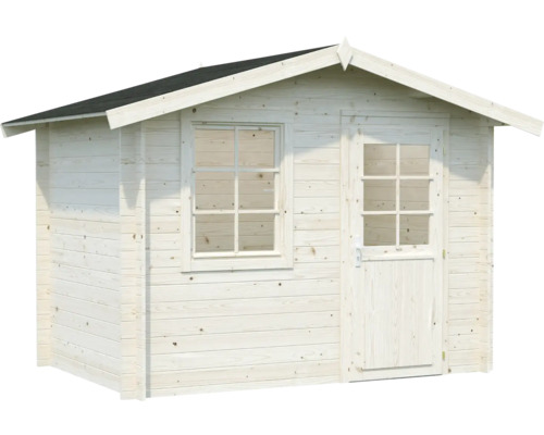 Gartenhaus aus Holz mit Fenster und Tür