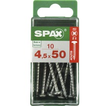 Spax Universalschrauben 4,5 x 50 Millimeter, 10 Stück in Verpackung