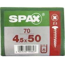 SPAX Schraubenverpackung, Größe 4,5 x 50 Millimeter