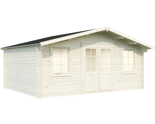 Gartenhaus aus Holz mit Fenster und Doppeltür