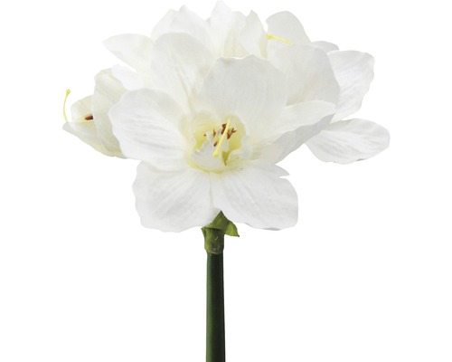 Kunstblume Amaryllis Höhe: 66 cm weiß