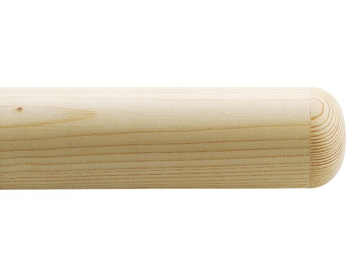 Holzrundstab Ende