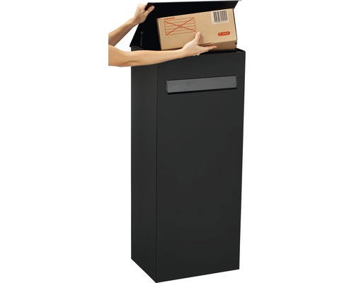 Briefkasten mit Paketfach zur Paketannahme