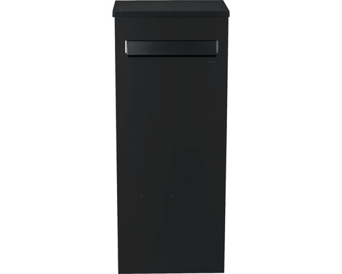 Schwarzer Standbriefkasten