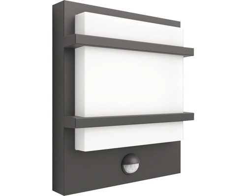 Moderne Außenwandleuchte mit Bewegungsmelder