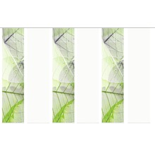 Flächenvorhang Blattari grün 60x245 cm 6er-Set-thumb-0