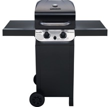 Gasgrill mit zwei Brennern und zwei Ablagetischen