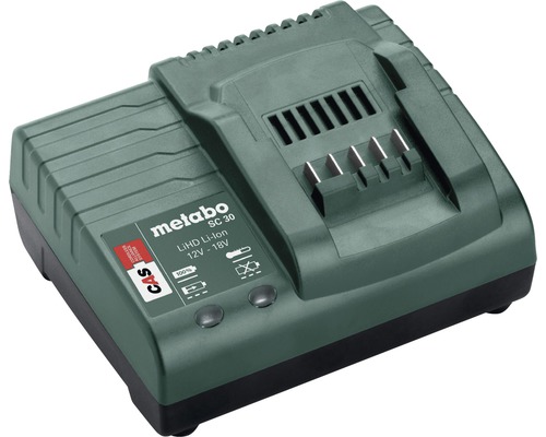 Metabo SC 30 Akku Ladegerät für 12 Volt bis 18 Volt LiHD Akkus