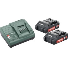 Akku-Set Metabo 18V Li-Ion (2,0 Ah)-thumb-0