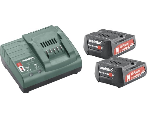 2x Akkus Metabo 12V Li-Ion 2,0 Ah 2x Akkus Metabo 12V Li-Ion 2,0 Ah