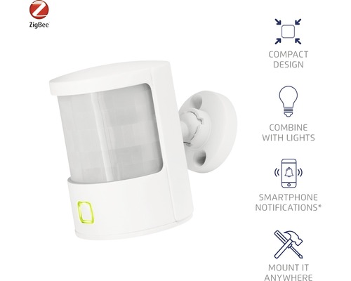 ZigBee Bewegungsmelder mit Montagevorrichtung