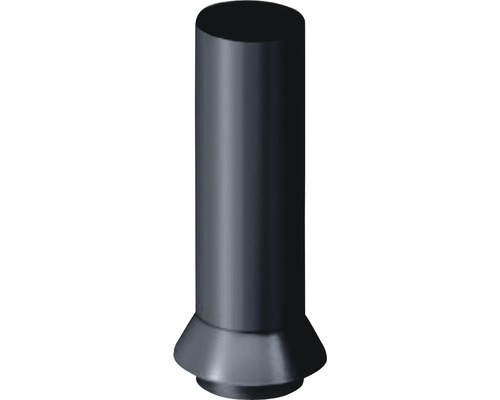 PRECIT Kanalanschluß grau RAL 7024 NW 87 mm Stift aus Metall