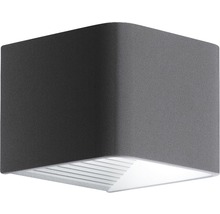 Quadratische Wandleuchte aus Metall