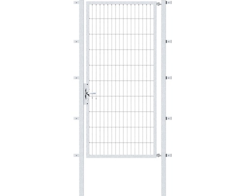 Stabgitter-Einzeltor ALBERTS Flexo Typ 6/5/6 100 x 200 cm inkl. Pfosten 6 x 6 cm feuerverzinkt