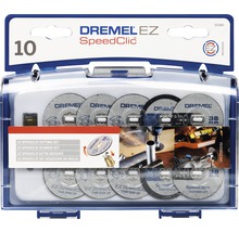 SC690 Dremel EZ SpeedClic Schneid-Set (EZ SC-Aufspanndorn, 4 Metall- Trennscheiben, 3 dünne Präzisionstrennscheiben, 3 Kunstoff-Trennscheiben, Aufbewahrungsbox)-thumb-0