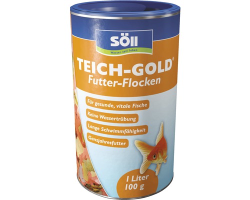 Söll Teich-Gold Futter-Flocken 1 l