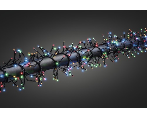 Büschellichterkette Konstsmide Lichtbarbe bunt 364 LEDs inkl. Controller, 8 verschiedene Funktionen