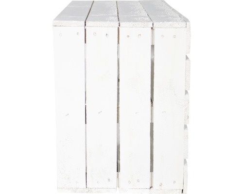 Holzkiste, weiß
