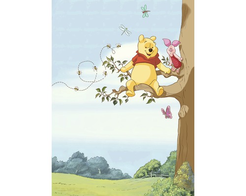 Fototapete Papier SD4116 Disney Edition 4 Disney Winnie Pooh Tree 4-tlg. 184 x 254 cm
