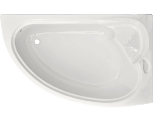 Raumsparbadewanne Sanotechnik Liverpool rechts 415000 165x95 cm Asymmetrische Badewanne für das Badezimmer
