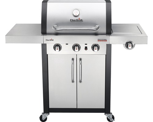 Char-Broil Gasgrill mit drei Brennern, Seitentischen und Unterschrank
