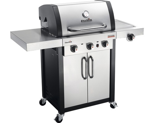Char Broil Gasgrill mit drei Brennern, Seitentischen und Unterschrank
