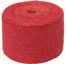 Rolle rotes Jutegewebeband