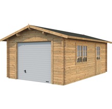 Einzelgarage Palmako Roger 19,0 m² mit Sektionaltor 360 x 550 cm tauchgrundiert braun-thumb-1 Einzelgarage Palmako Roger 19,0 m² mit Sektionaltor 360 x 550 cm tauchgrundiert braun-thumb-1