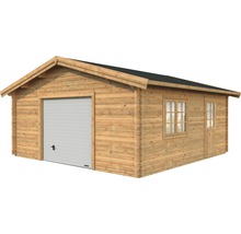 Einzelgarage Palmako Roger 27,7 m² mit Sektionaltor 540 x 540 cm tauchgrundiert braun-thumb-1 Einzelgarage Palmako Roger 27,7 m² mit Sektionaltor 540 x 540 cm tauchgrundiert braun-thumb-1