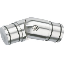 Rohrverbinder aus Metall mit 90 Grad Winkel