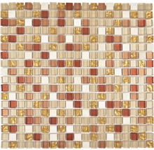 Mosaikfliese mit quadratischen Elementen