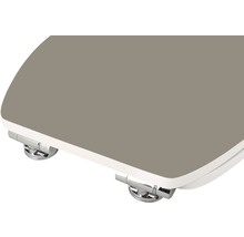 WC-Sitz Form & Style Color Edge Taupe matt mit Absenkautomatik-thumb-5