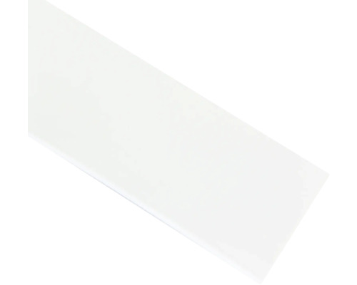 Blende für Vorhangschiene weiß 5 cm breit