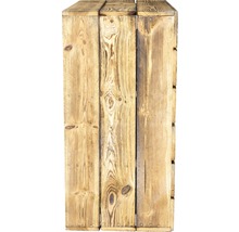 Holzschrank geflammt 77x68x35 cm