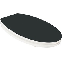 WC-Sitz Form & Style Color Edge schwarz mit Absenkautomatik-thumb-2