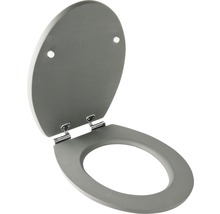 WC-Sitz Soft Touch grau mit Absenkautomatik-thumb-0
