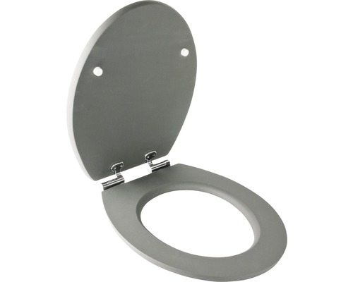 WC-Sitz Soft Touch grau mit Absenkautomatik-0