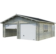 Doppelgarage Palmako Roger 28,4 m² mit Sektionaltoren 575 x 510 cm tauchgrundiert grau-thumb-1 Doppelgarage Palmako Roger 28,4 m² mit Sektionaltoren 575 x 510 cm tauchgrundiert grau-thumb-1