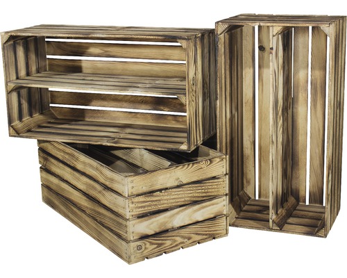 Holzkisten zur Aufbewahrung