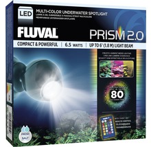 Verpackung einer Fluval Prism 2.0 mehrfarbigen Unterwasser-Spotlampe mit LED und Fernbedienung