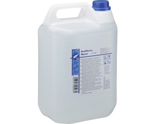 Destilliertes Wasser 5 L volldemineralisiert Destilliertes Wasser 5 L volldemineralisiert