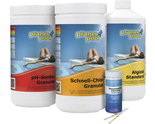 Wasserpflege Starter Set Planet Pool 5-teilig Wasserpflege Starter Set Planet Pool 5-teilig